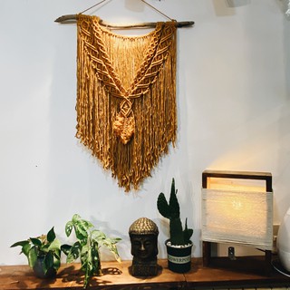 Rèm Macrame treo tường 07