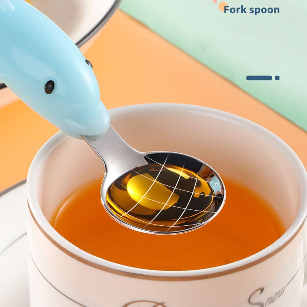 Bộ Dụng Cụ Ăn Bằng Thép Không Gỉ Cho Bé