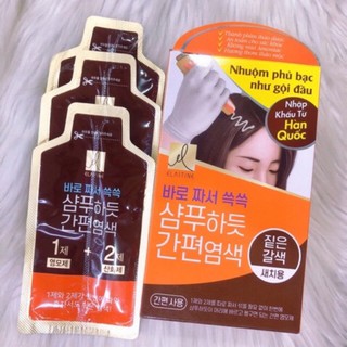 Gội là đen- gội là nâu Elastine thảo dược Hàn Quốc