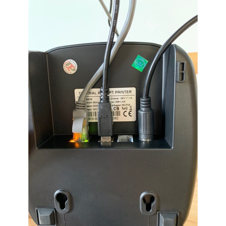 MÁY IN HÓA ĐƠN, BILL NHIỆT CHO QUÁN ĂN, TRÀ SỮA, CAFE, IN ĐƯỢC QUA ĐIỆN THOẠI Q80B