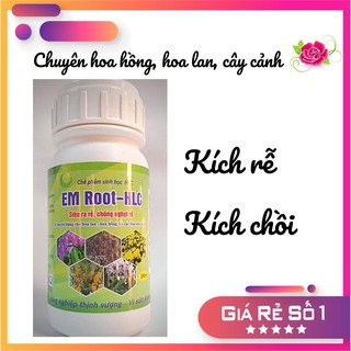 Em root hlc chuyên kích rễ cho hoa hồng, phong lan, cây cảnh giúp ra rễ, kích chồi cực mạnh, hạn chế vàng lá - 250ml