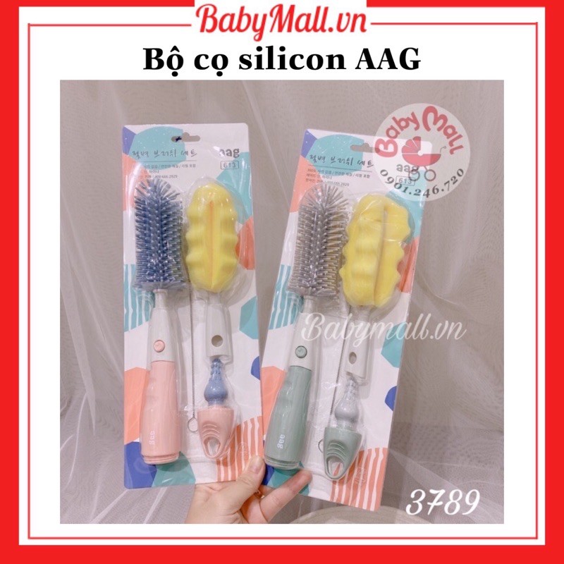 Bộ cọ sillicon AAG 3789