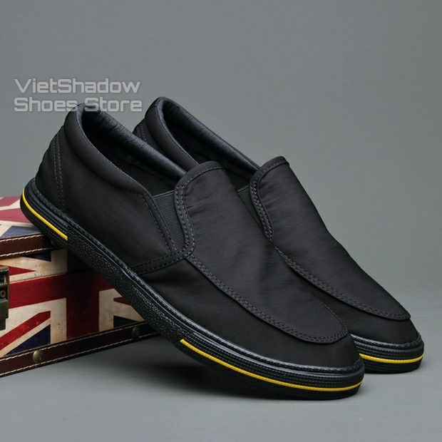 Slip on - Giày lười vải nam cao cấp thương hiệu BAODA - Vải polyester  4 màu tuyệt đẹp - Mã SP 20062