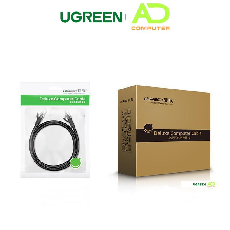 Cáp mạng Cat6 UTP 32AWG đầu bọc kim loại UGREEN NW101 - Hàng phân phối chính hãng - Bảo hành 18 tháng