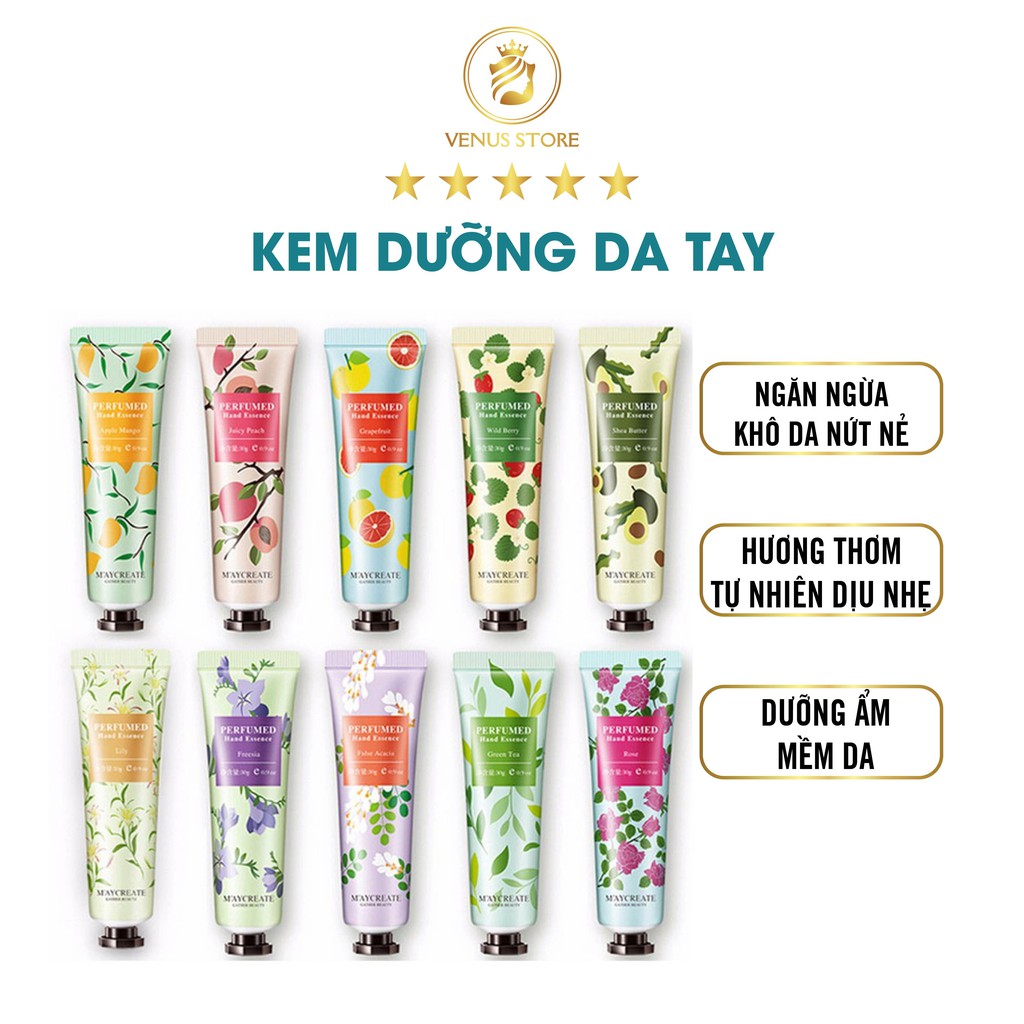 Kem Dưỡng Da Tay Mềm Mịn MAYCREATE -dưỡng da hiệu quả ngay sau khi dùng Venus store