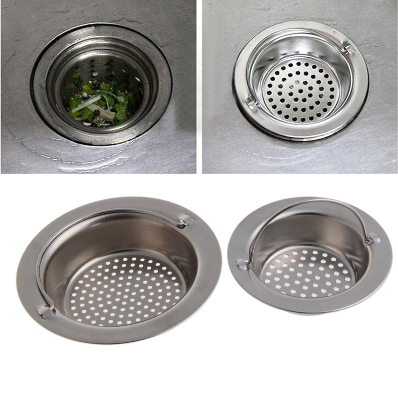 Nắp Đậy Cống Thoát Nước Bồn Rửa Chén Bằng Thép Không Gỉ