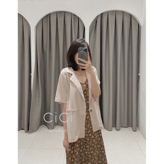 Set váy hoa kèm blazer CICISTUDIO