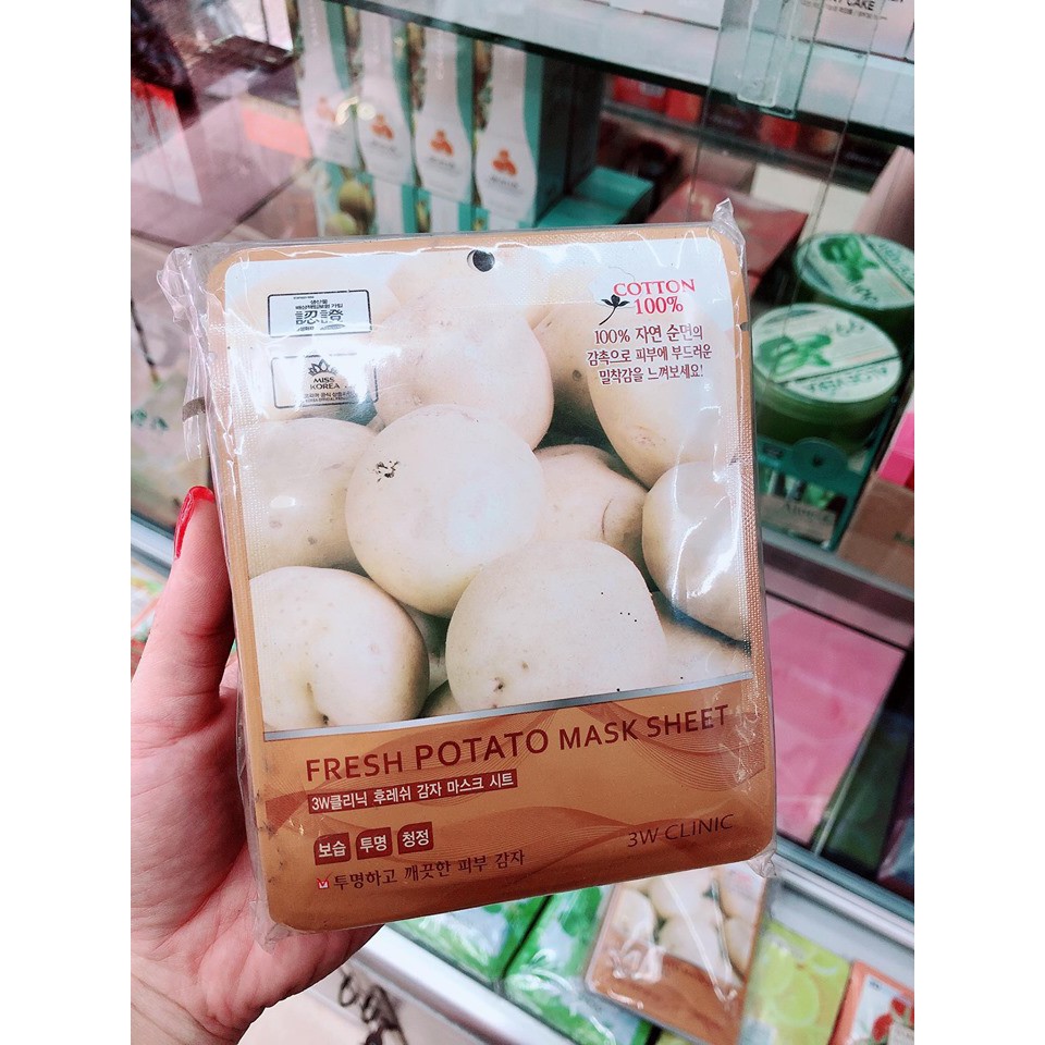 Mặt nạ 3D dưỡng da khoai tây hàn quốc Potato Mask 23g