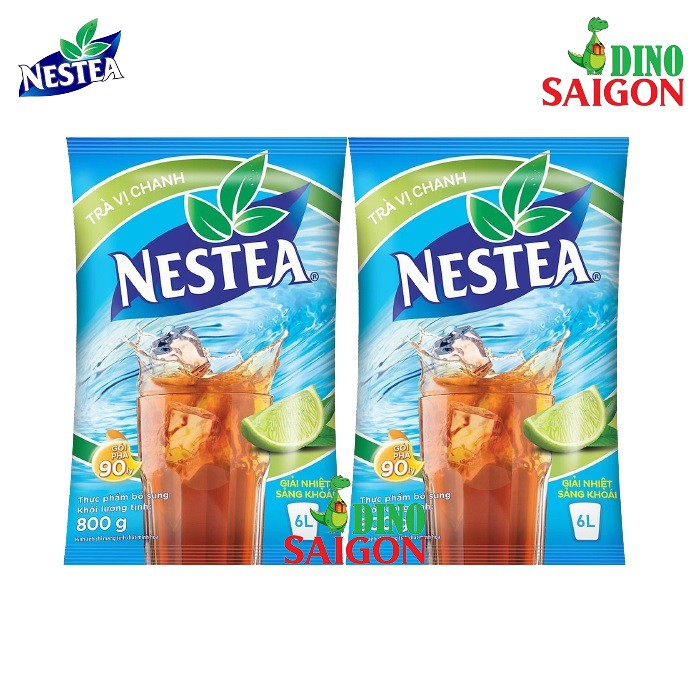 Combo 2 Gói Trà vị chanh NESTEA 800g