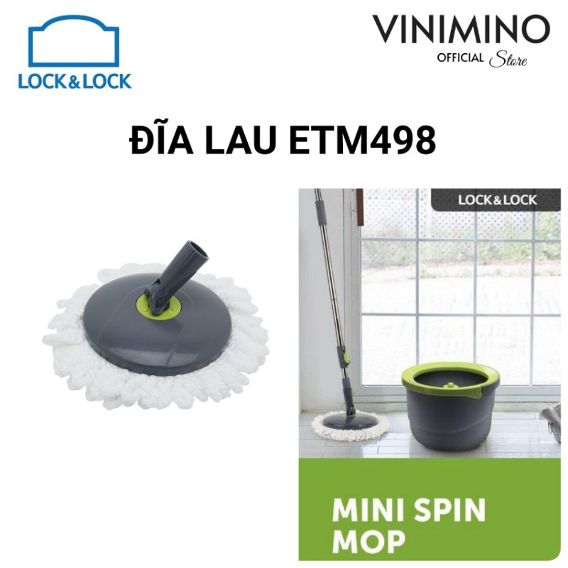 [Phụ kiện ETM498] Đĩa lau chính hãng Lock&amp;Lock ETM498 - Vinimino Store