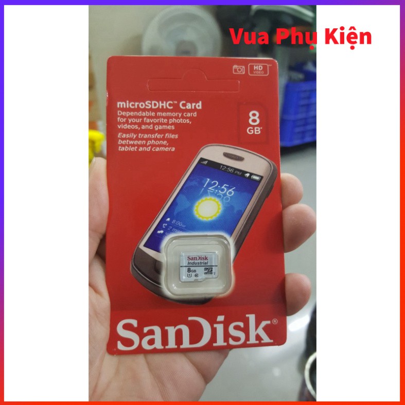 [FREE SHIP] [Bh 1 Năm] Thẻ Nhớ Microsd Sandisk 48Mb/S 8Gb Giá Rẻ - Chính Hãng