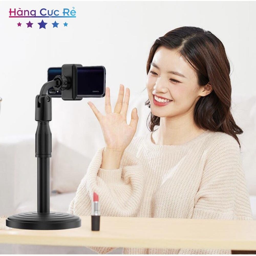 Giá đỡ điện thoại để bàn Livestream, Xem phim, Chụp hình, Quay video 360 - Shop Hàng Cực Rẻ