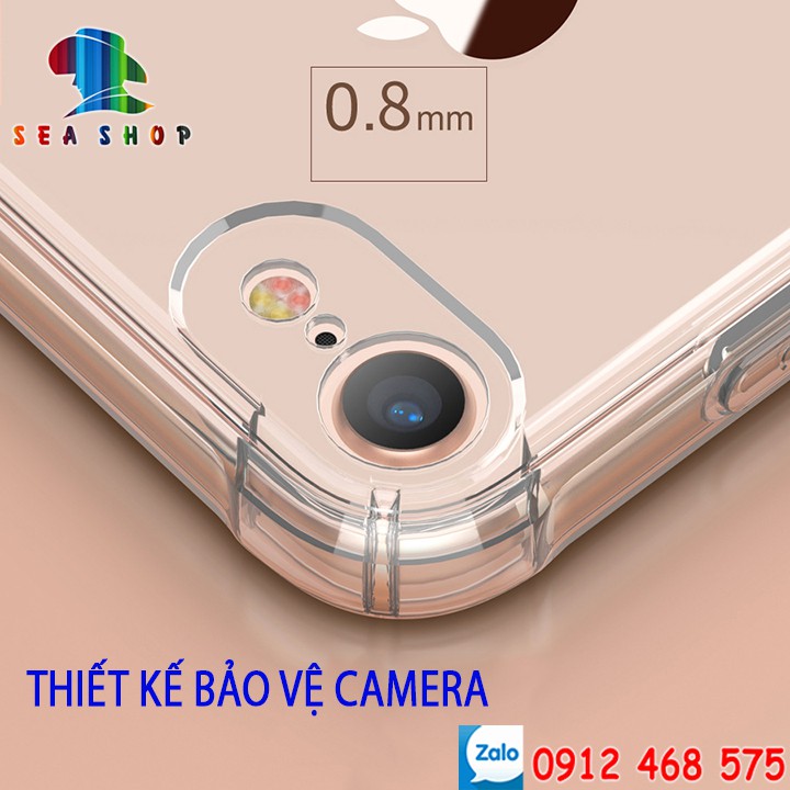 [BẢO VỆ CAM] Ốp lưng iPhone CHỐNG SỐC - NHỰA DẺO bảo vệ camera - iPhone 6,6splus,7plus,8plus,XS Max, XR,11Pro Max,12mini