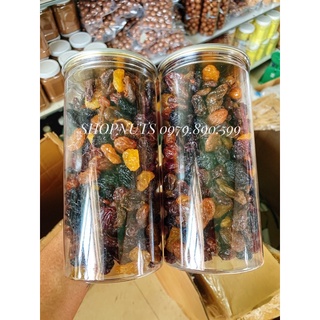 Nho khô chi lê mix 3 màu vàng - đỏ - đen nhập khẩu 100%