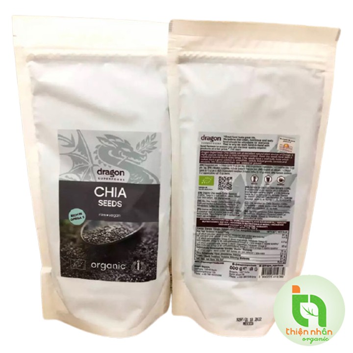 Hạt chia hữu cơ Dragon Superfoods 500g - Chia seeds