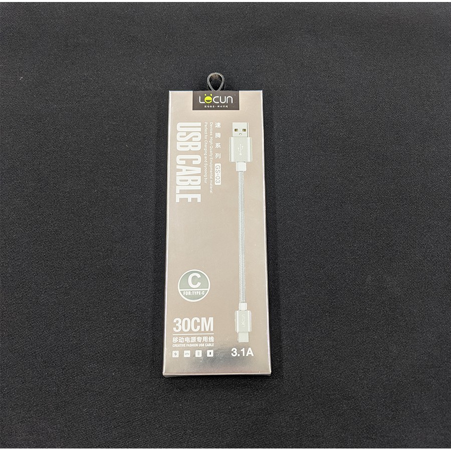 Cáp dù sạc nhanh Type-C