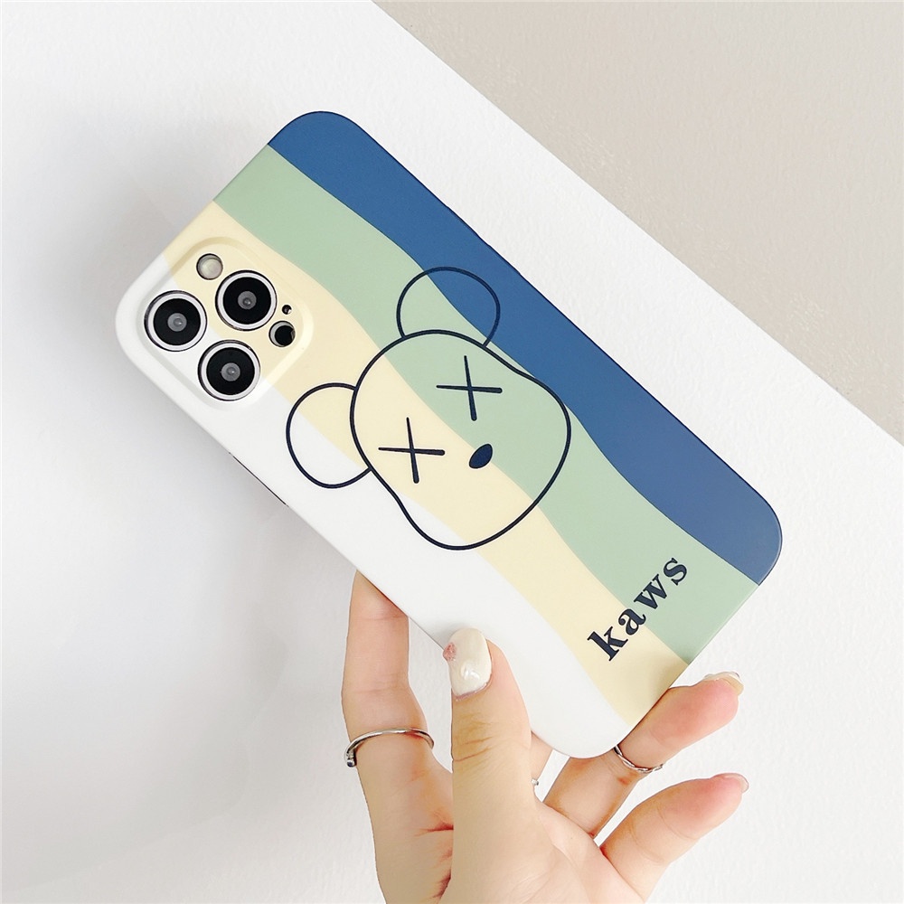 Ốp lưng Oppo F1s F5 Youth F7 F9 F11 F11 Pro A1k A3s A5s A7 A12 A59 A31 A91 A71 A83 A57 A39 A5 A9 2020 dẻo vuông bear