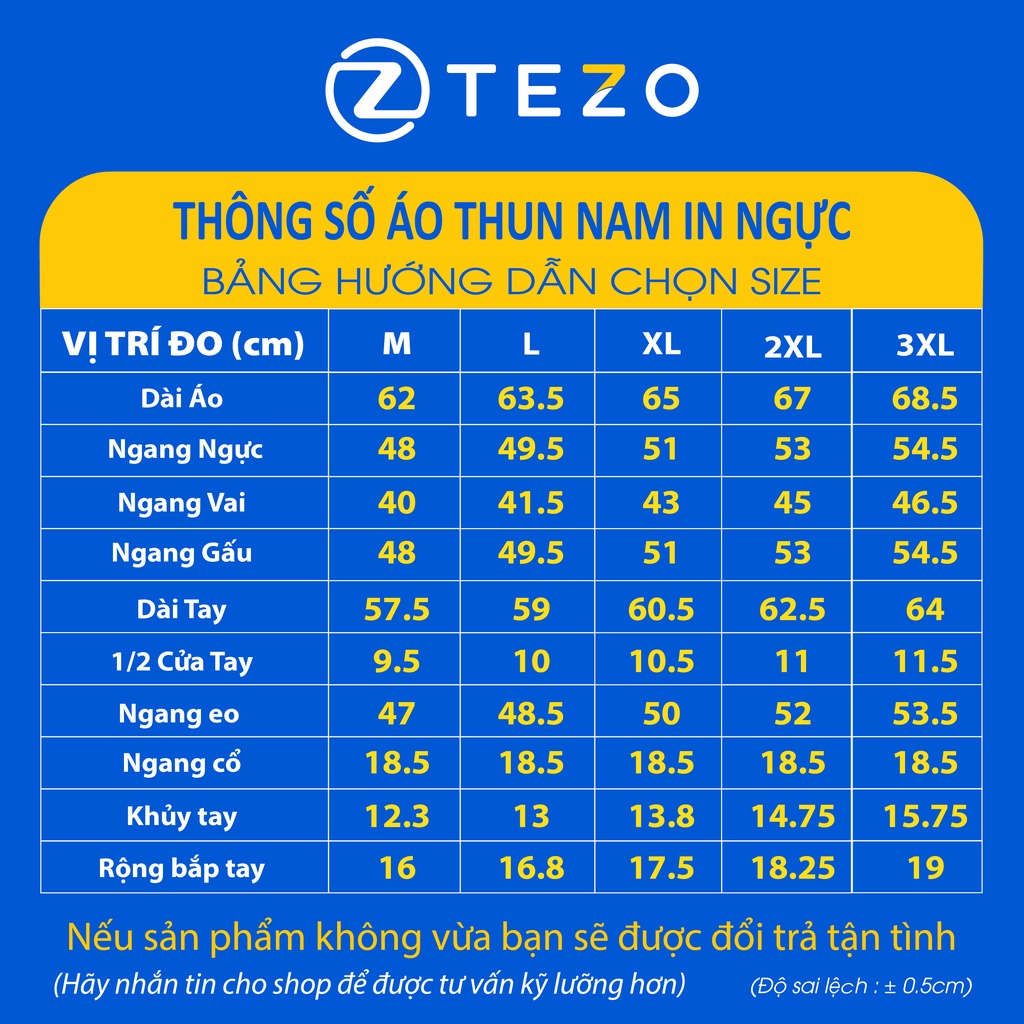 Áo thun nam Tezo nỉ nam dài tay thiết kế in ngực 22ATOH009