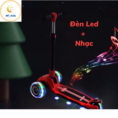 Scooter cho bé Novo x68  full đèn nhạc