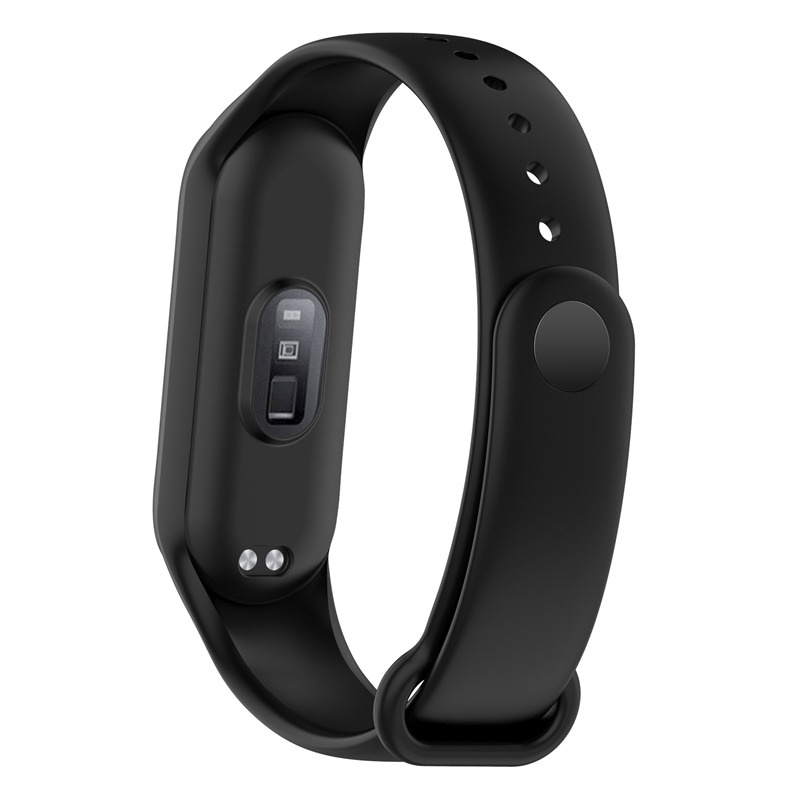 Dây Đeo Thay Thế Chất Liệu Silicon Màu Trơn Cho XiaoMi Mi Band 3 4 5 6 7 miband3 miband4 miband5 miband6 miband7