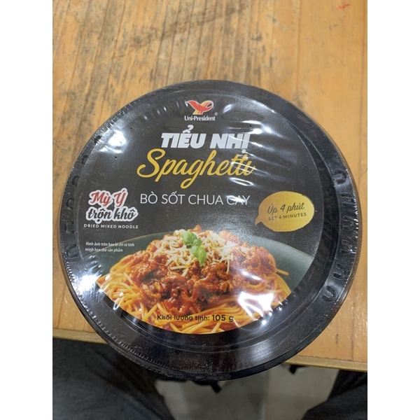 Mì trộn hộp tiểu nhị spaghetti bò sốt chua cay - ảnh sản phẩm 2