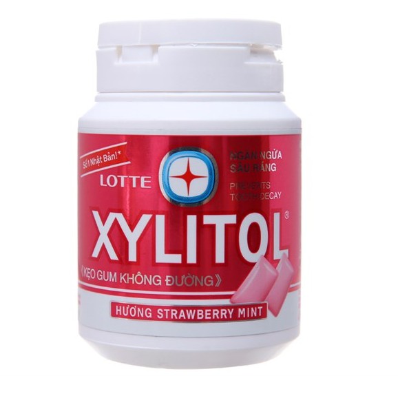 Kẹo Cao Su / Kẹo Gum Không Đường Xylitol 58gr Đủ Vị