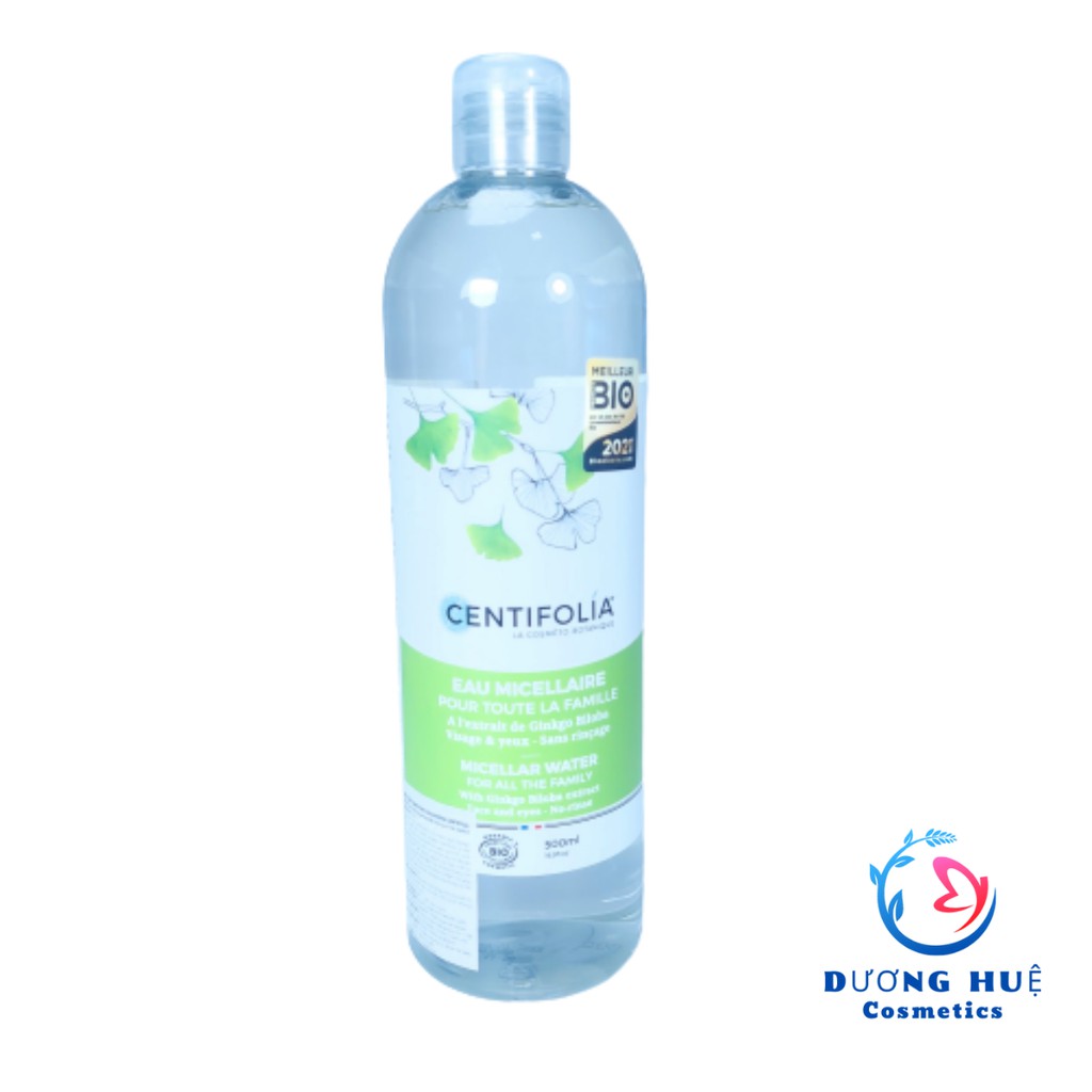 Nước Tẩy Trang rau má Centifolia Eau Micellaire 500ml