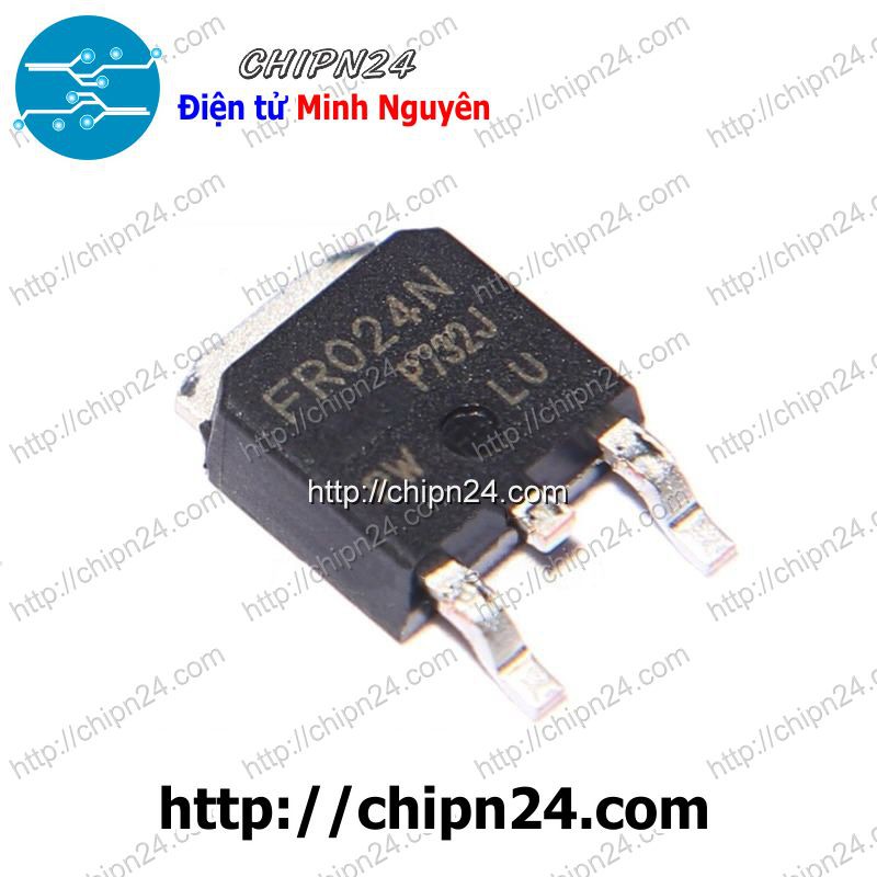 [1 CON] (SOP) MOSFET Dán FR024 TO-252 17A 55V Kênh N (SMD Dán) (FR024N IRFR024 IRFR024NTRPBF)