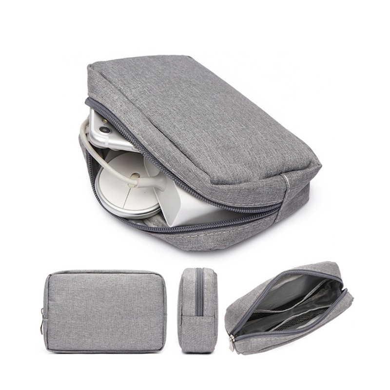 Túi Đựng Dây Cáp Sạc USB Tiện Dụng Khi Đi Du Lịch Dành Cho Nam Và Nữ Ốp