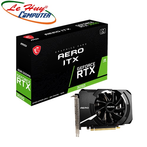 Card Màn Hình - VGA MSI GeForce RTX 3050 AERO ITX 8G