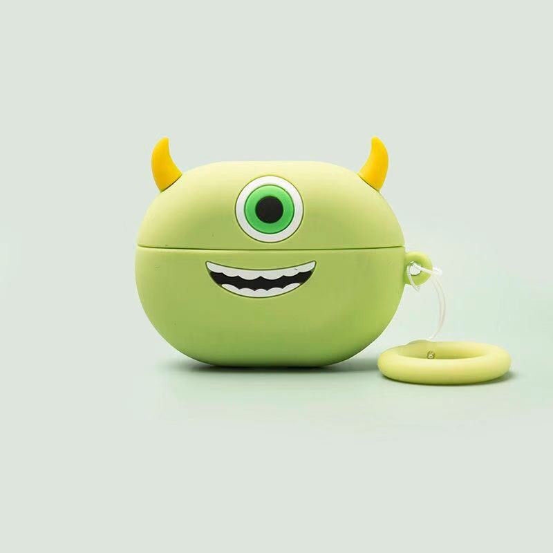 Vỏ Bảo Vệ Hộp Sạc Tai Nghe Baseus Encok W3 Mềm Chống Sốc Hình Pokemon Mon Night Fury Youth Edition