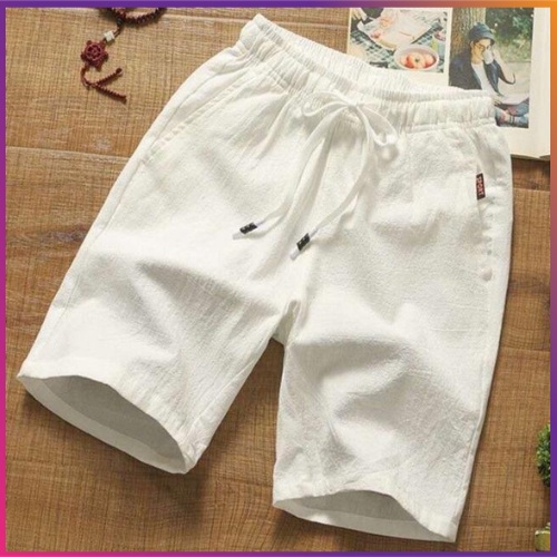 Quần Đùi Short Nam, Quần Đùi Nam Chất Vải Đũi Mềm Mát, Thấm Hút Mồ Hôi