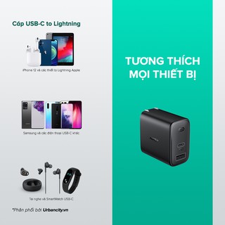 Cốc sạc Aukey 1USB 1Type-C 32W PA-F3S