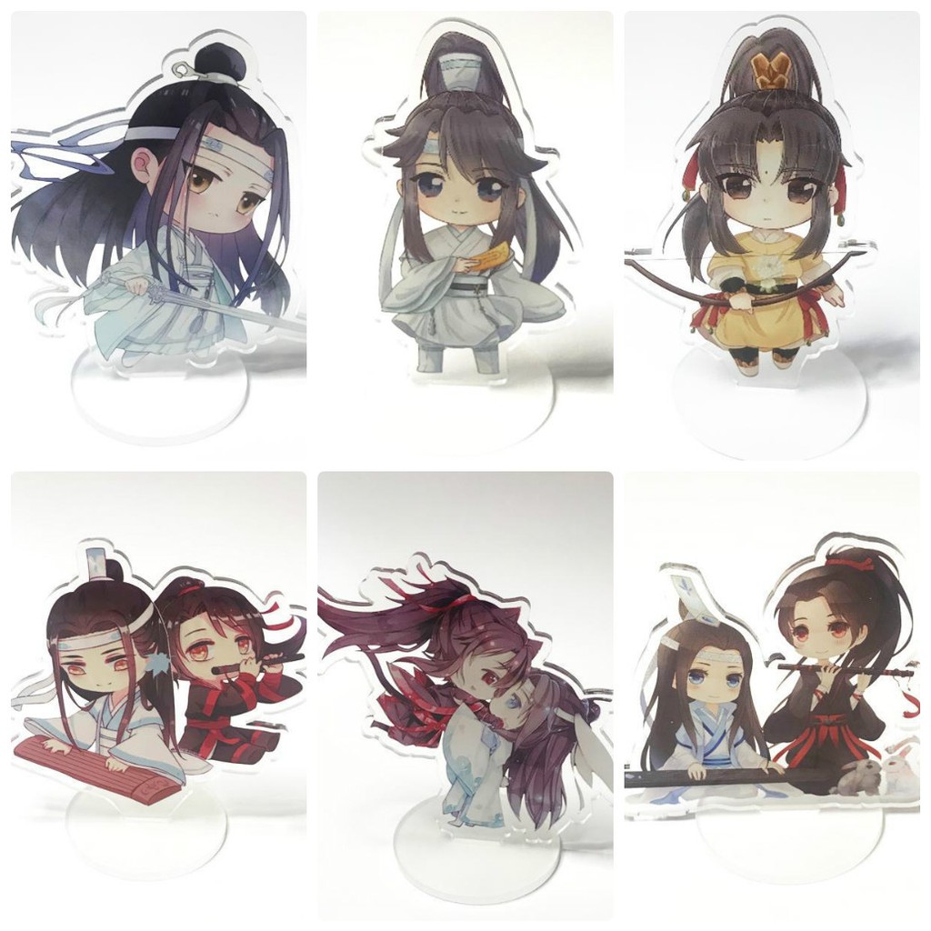 Standee Ma đạo tổ sư mini Tượng Acrylic Standee Anime mica phim trần tình lệnh mô hình Tiêu Chiến Vương Nhất Bác