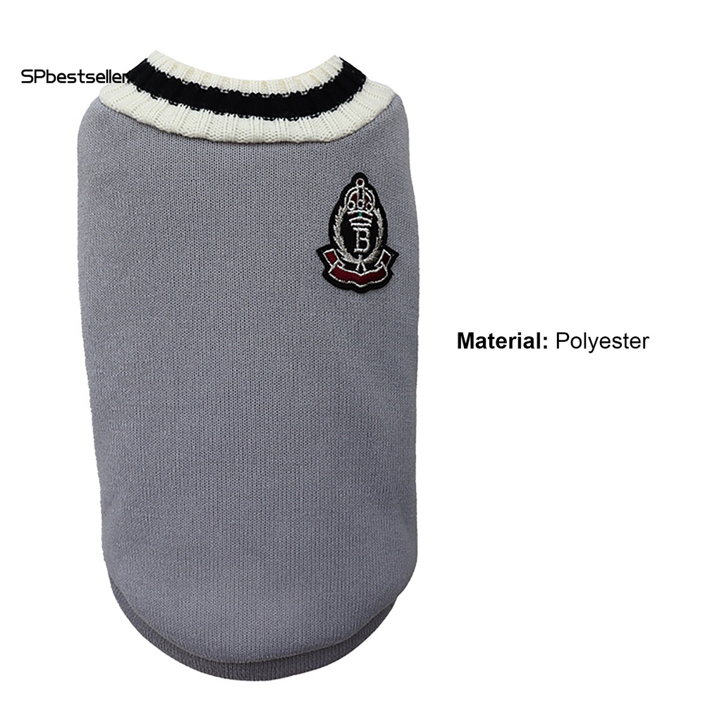 Áo Len Không Tay Giữ Ấm Mùa Đông Cho Thú Cưng