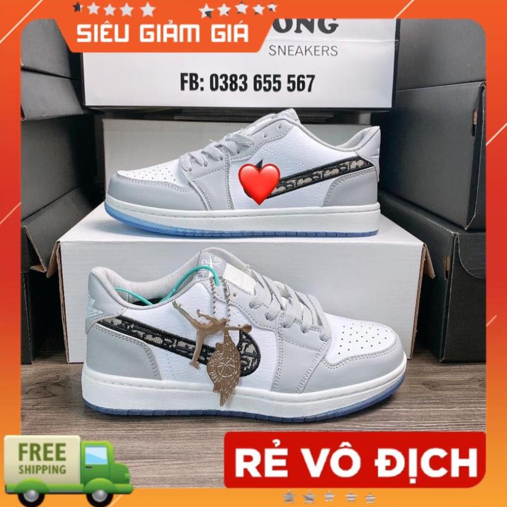 [ 2 ] Giày Thể Thao Jodan 1 cổ thấp {SALE LỚN} Giày JD1 thấp cổ các màu hot nhất nam nữ FULL BOX BILL | BigBuy360 - bigbuy360.vn