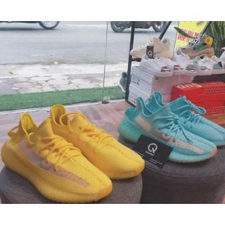 Giày sneaker yz350 vàng xanh gọc sf+ form rep