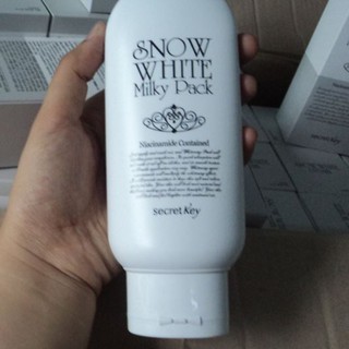 [Giá rẻ]  Kem dưỡng trắng body SECRET KEY Snow White Milky Pack 200g