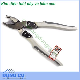 Kìm điện tuốt dây bấm cos