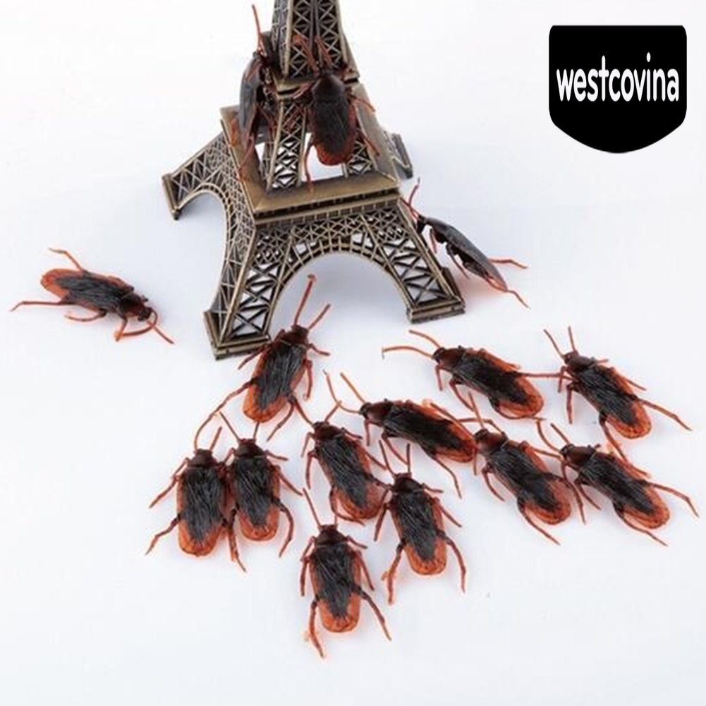 [Hot]☀ 20 Con Gián Giả Trang Trí Halloween