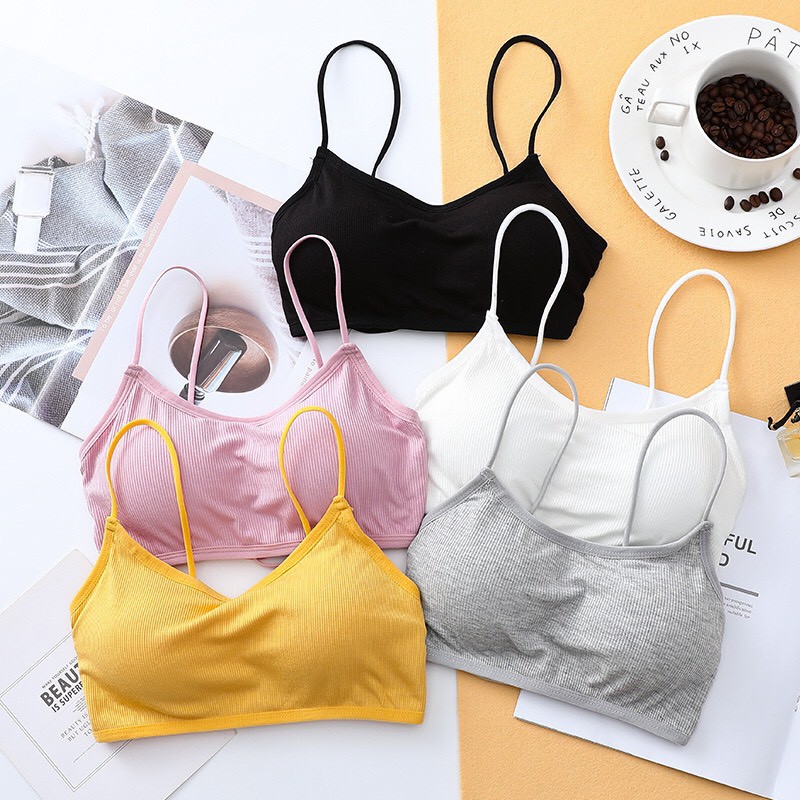 Áo Lót Bra Nữ Mút Liền/Rời, Dây Lưng Chéo Cá Tính - Nâng Ngực Cao Cấp