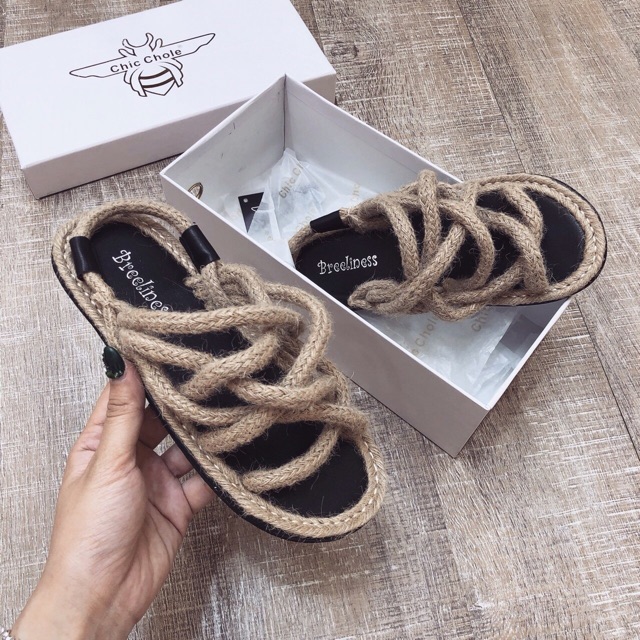 Sandal cói fullbox