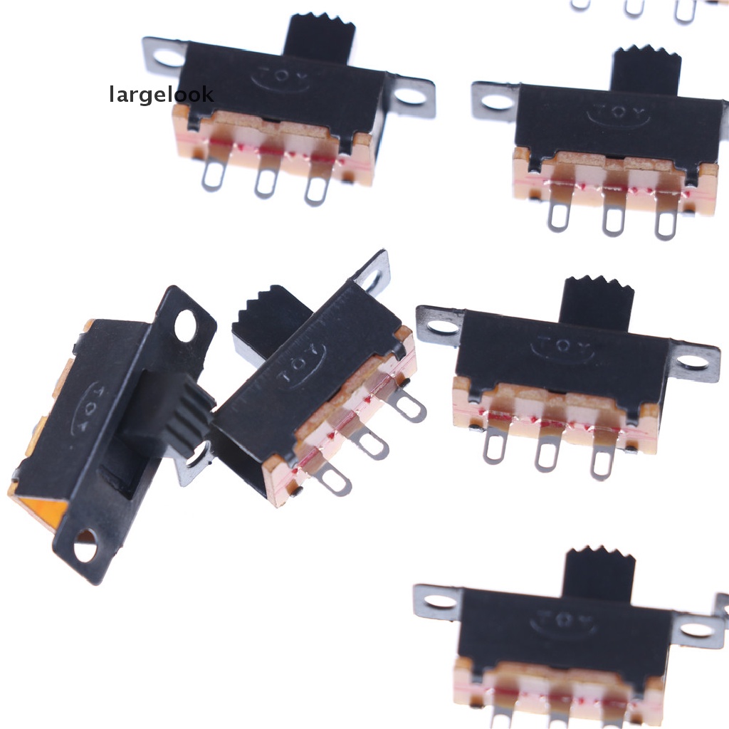 Set 20 Công Tắc Trượt Mini SPDT Màu Đen 5V 0.3A SS12F32 ♨Hot