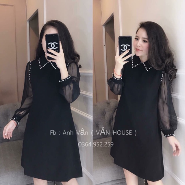 Đầm bigsize đính ngọc 60-85kg