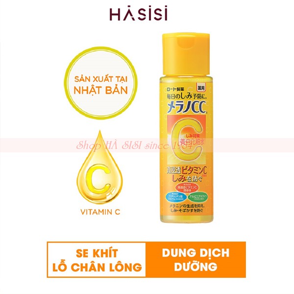 NƯỚC HOA HỒNG CC MELANO 170ml