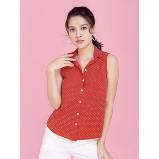 Áo sơ mi nữ chấm bi H:CONNECT 3026812080101