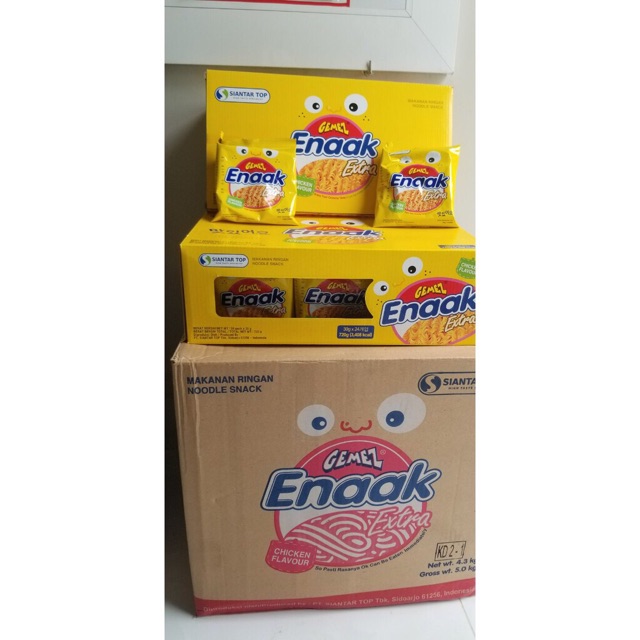 Hộp 24 gói mì enaak 30 gram