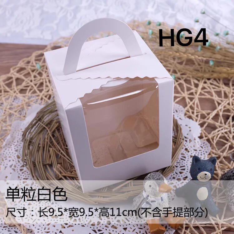 Set 5 hộp cupcake đựng 1 bánh