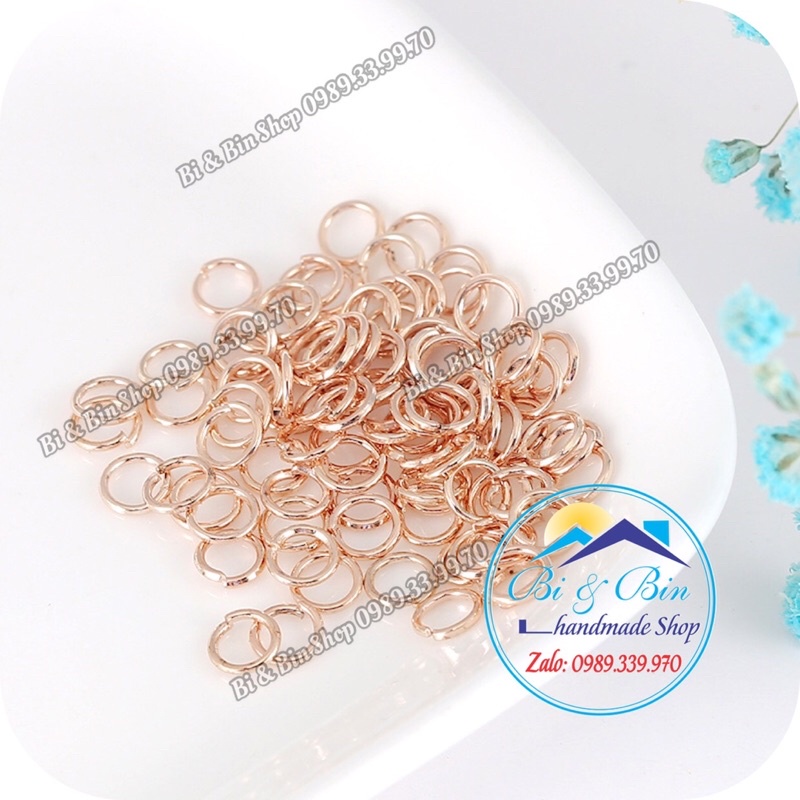 Gói Khoen Tròn Đóng Làm Phụ Kiện Trang Sức Handmade