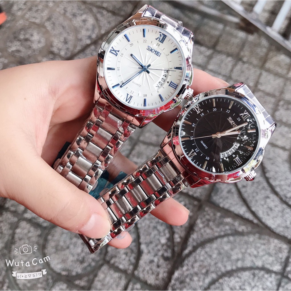Đồng Hồ Nam SKMEI Máy Nhật Kim Dạ Quang Ban Đêm Cao Cấp Chống Nước